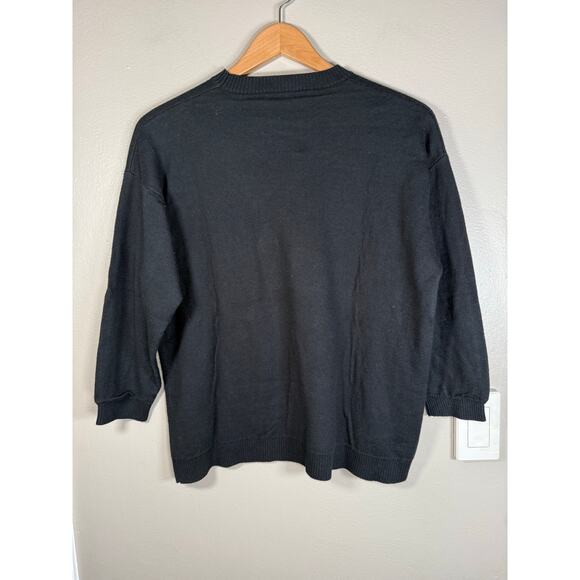 Undercover Jun Takahashi Smiley Vlads Crew Sweater size 3/L $350 - Picture 7 of 11